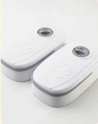 Smart Automatic Pet Feeder with Timer and Steel Bowl