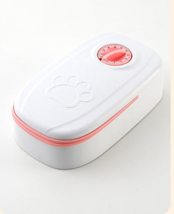 Smart Automatic Pet Feeder with Timer and Steel Bowl